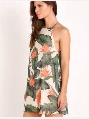 Show Me Your MuMu Gomez Hawaiian Mini Dress